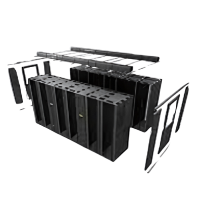 Data Center Smart Server Cabinet 1800kgs Capacity - Asset Track Pro