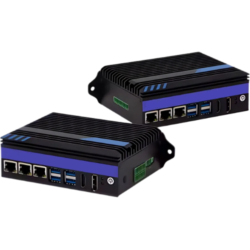 Fanless Industrial Control Mini Box PC with J1900 CPU - Asset Track Pro