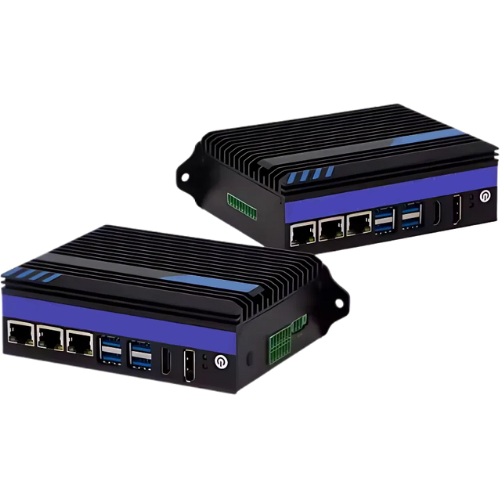 Fanless Industrial Control Mini Box PC with J1900 CPU - Asset Track Pro