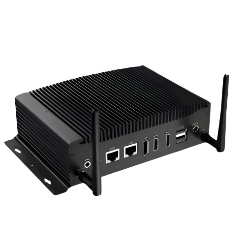 Industrial Mini PC with GPIO Dual LAN 64 GB Memory - Asset Track Pro
