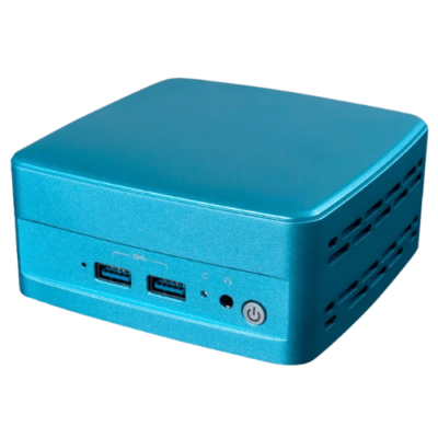 Compact Intel Alder Lake Mini PC 64GB RAM 2x Gigabit LAN - Asset Track Pro