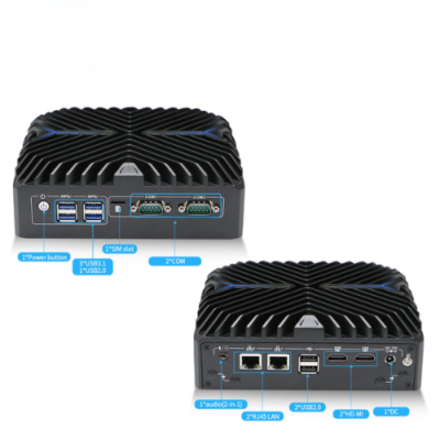 Industrial Fanless PC with Intel Core i3/i5/i7, 4K Display - Asset Track Pro
