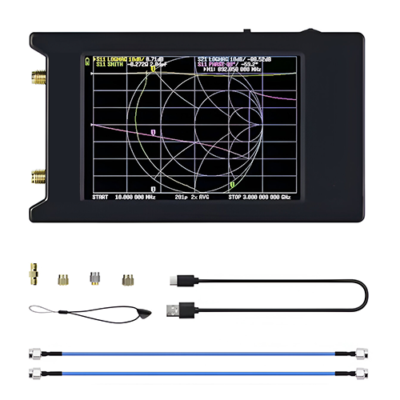 Portable Vector Network Analyzer Ultra (VNA) 50kHz 6.3GHz – Asset Track Pro