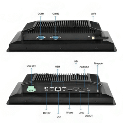 Embedded Computer with 10.1 in Touchscreen, DC 9-36V Power, HDMI, USB 3.0 -Asset Track Pro