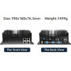 Embedded Industrial Computer with 16GB RAM, 1TB SSD, and Multiple I/O Ports -Asset Track Pro