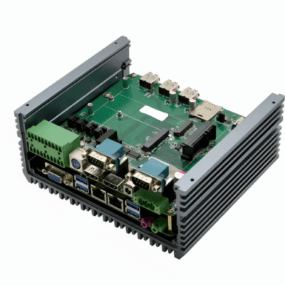 Robust Industrial Fanless Embedded Computer with Versatile I/O Options -Asset Track Pro