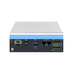 Compact Black IoT Android Gateway with RK 3568 Chipset, 12V-36V Power Range -Asset Track Pro