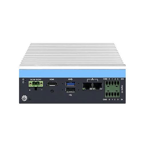 Compact Black IoT Android Gateway with RK 3568 Chipset, 12V-36V Power Range -Asset Track Pro