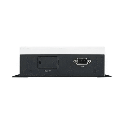 Compact Black IoT Android Gateway with RK 3568 Chipset, 12V-36V Power Range -Asset Track Pro