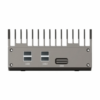Advanced AI Edge Computing AGX Box with 32GB eMMC, Optional M.2 SSD, Dual and 4G -Asset Track Pro