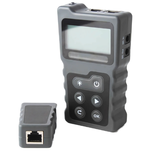 Portable PoE Network Tester for CAT5 Cable Testing – Asset Track Pro