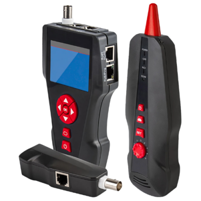 Ethernet Cable Tester with Voltage Detection - Asset Track Pro 