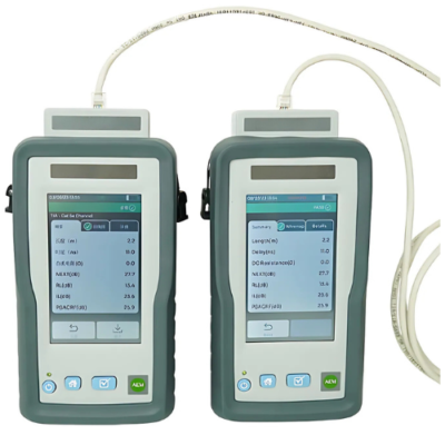 Multifunction Network Cable Tester with Copper and Fiber Compatibility - Asset Track Pro