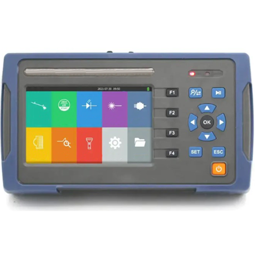 Handheld OTDR with Ethernet Tester Touchscreen Display - Asset Track Pro