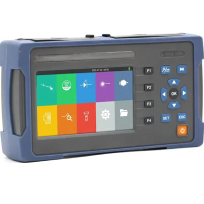 Handheld OTDR with Ethernet Tester Touchscreen Display - Asset Track Pro