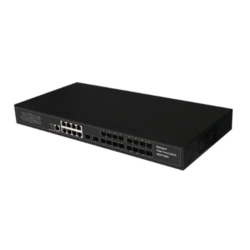 High-Performance 26-Port Managed Fiber Optic Switch 2024 - Asset Track Pro