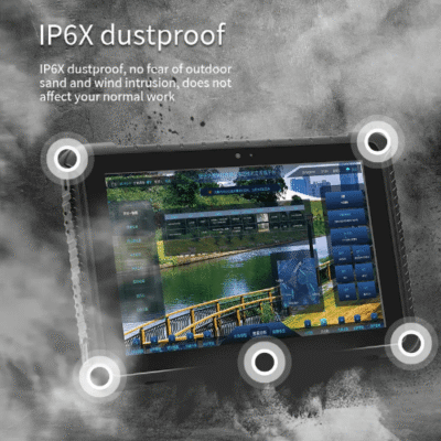 Asset Track Pro Industrial Rugged Tablet With Anti-Wrestling Corners