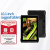 Asset Track Pro Industrial Rugged Tablet With Anti-Wrestling Corners