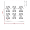 Monza R6P RFID Tag, 840-960 MHz, 8m Read Range - Asset Track Pro