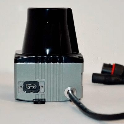 Mobile 270° Mechanical Rotating LiDAR Sensor, 6-36V, Class 1 Eye Safe - Asset Track Pro
