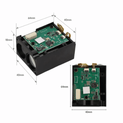 Laser Rangefinder 3-700m with 1m Accuracy, 100mA, and 100Hz Frequency - Asset Track Pro