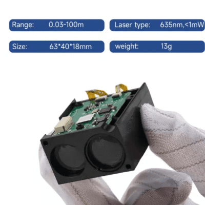 Laser Rangefinder 3-700m with 1m Accuracy, 100mA, and 100Hz Frequency - Asset Track Pro