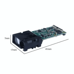 Laser Rangefinder Module with 2mm Accuracy, 10 Hz, 2.5-3.3V, Class ll - Asset Track Pro