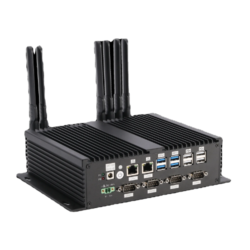 Portable Dual LAN Edge Computing Mini PC Alloy Chassis - Asset Track Pro