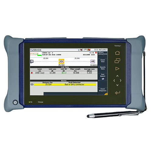 Fiber Optic OTDR with Wireless Access Via Bluetooth - Asset Track Pro