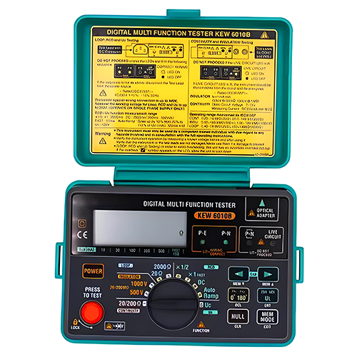 Multifunction Tester with RCD Safe Loop Measurement Feature - Asset Track Pro