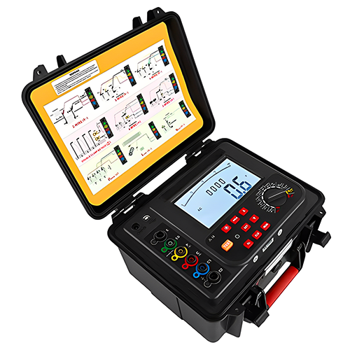 Multifunctional Earth Tester with Ground Voltage Measurement - Asset Track Pro