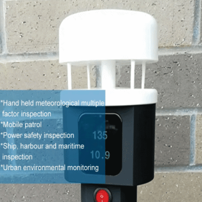 Handheld ZigBee Weather Station, USB/Bluetooth, IP65, 24h Battery - Asset Track Pro