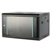 Wall Mounted 19 Inch Network Cabinet With Cooling  And Amp Security - Asset Track Pro