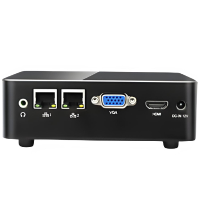 Industrial Desktop Computer with DC 12V Power Supply - Asset Track Pro