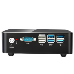 Industrial Desktop Computer with DC 12V Power Supply - Asset Track Pro