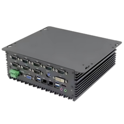 Industrial Embedded PC  Intel Celeron 3865U Triple Display - Asset Track Pro