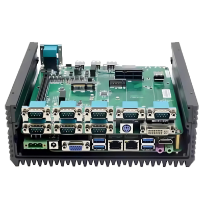 Industrial Embedded PC  Intel Celeron 3865U Triple Display - Asset Track Pro