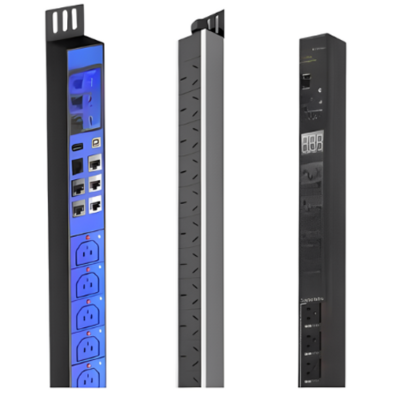 Port Remote Power Management System with Outlets for Servers - Asset Track Pro
