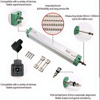 Original New Gefran Linear Position Sensor Offers an Output of 0 V to 24 V - Asset Track Pro