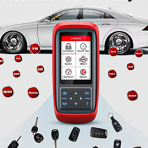 Auto Key Programmer with Android OS Compatibility - Asset Track Pro