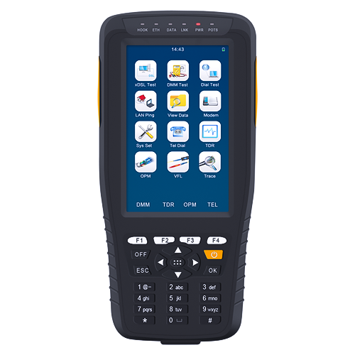 Multi Function Fiber Optic Line Tester with True Color LCD - Asset Track Pro