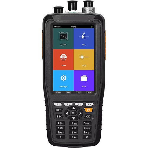 Compact Fiber Optic Tester with Capacitive Touch Screen - Asset Track Pro