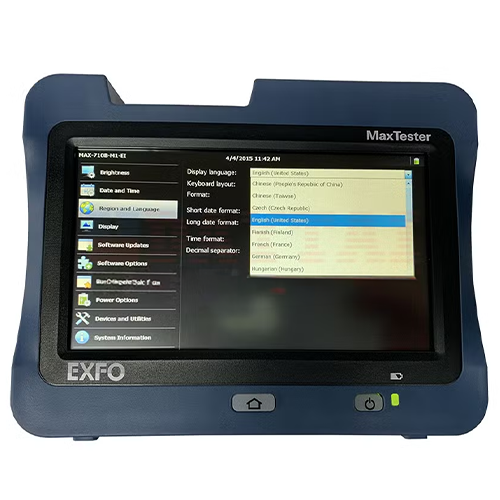 Handheld OTDR with Rugged Design and Enhanced Touchscreen - Asset Track Pro
