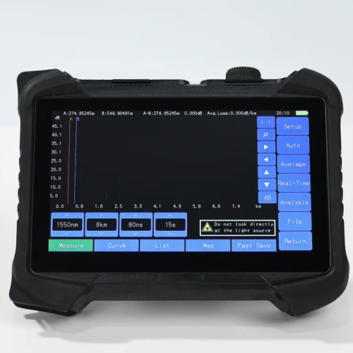 High Dynamic Range Optical Reflectometer with Touch Screen - Asset Track Pro